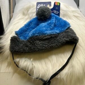 🩵3/$10 Blue and Gray Dogs  Winter Hat